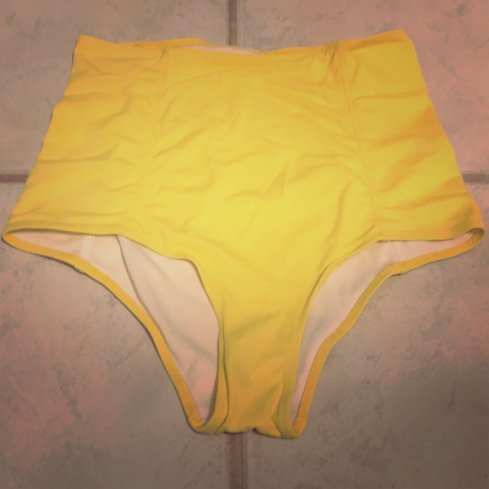 Kortni Jeane High Waisted swim bottoms